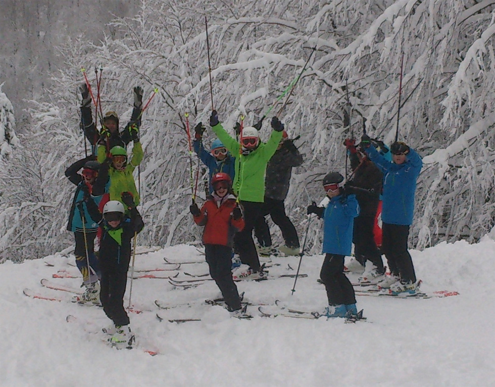 L'équipe du Ski Alpin Haute Thur