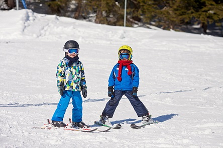 Enfants à ski
