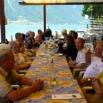 Repas au Chalet Hôtel du Lac