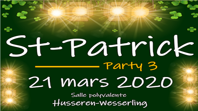 St-Patrick 2020 annulé