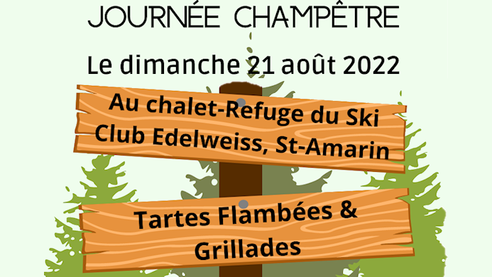 Journée champêtre au chalet Edelweiss